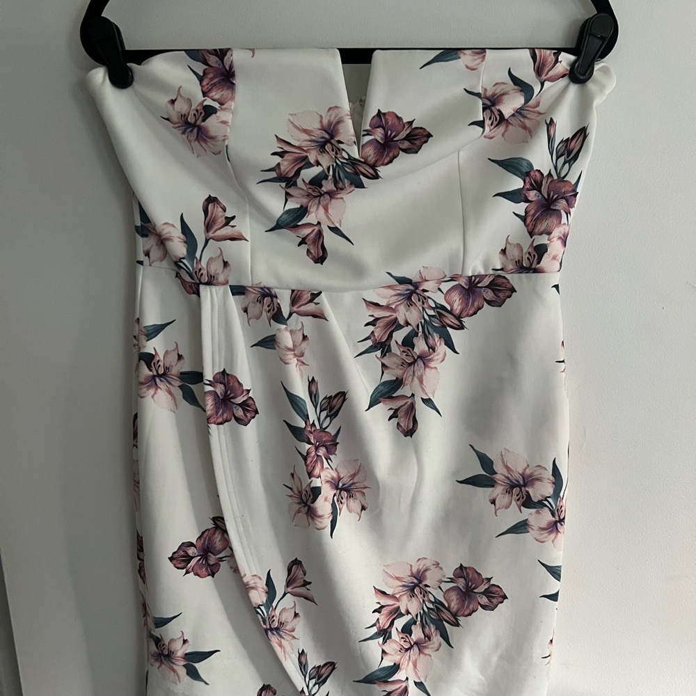 Purple and Pink Ruched Sweetheart Sheath Dress